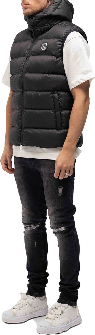 Richesse Manchester Black Bodywarmer Zwart