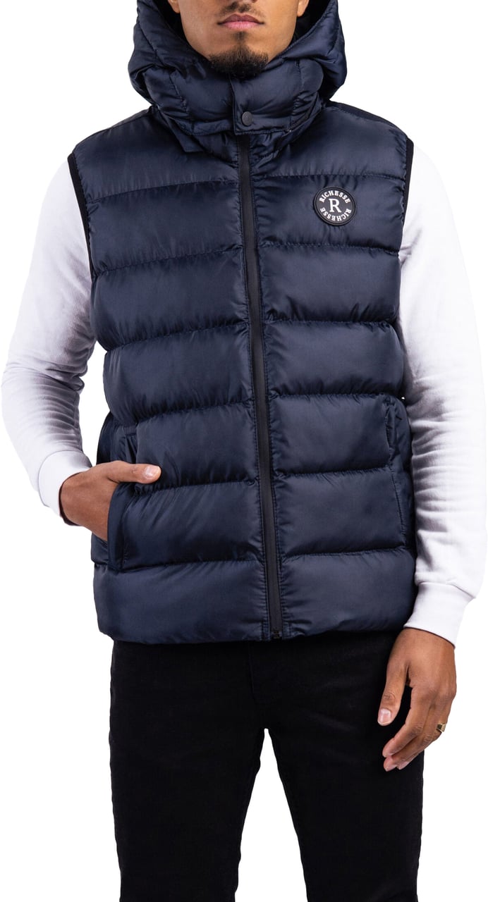 Richesse Manchester Navy Bodywarmer Blauw