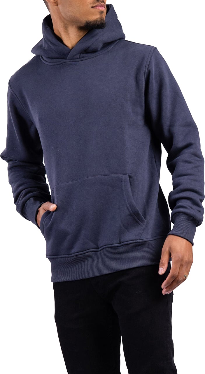 Richesse Rk Blank Hoodie Grijs Slimfit Grijs