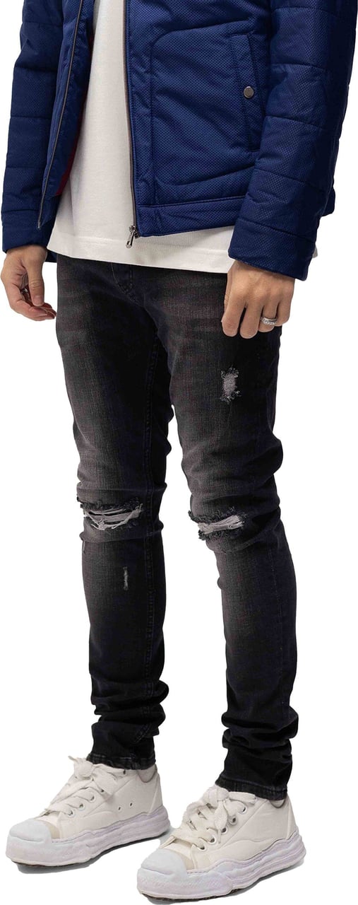 Richesse Classified dark jeans Zwart
