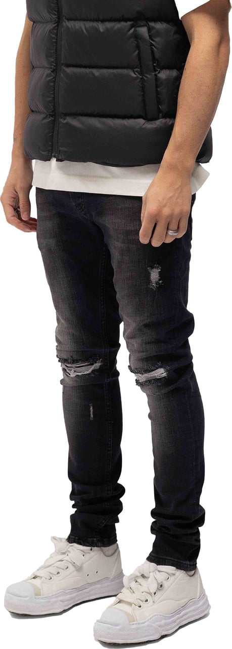 Richesse Classified dark jeans Zwart