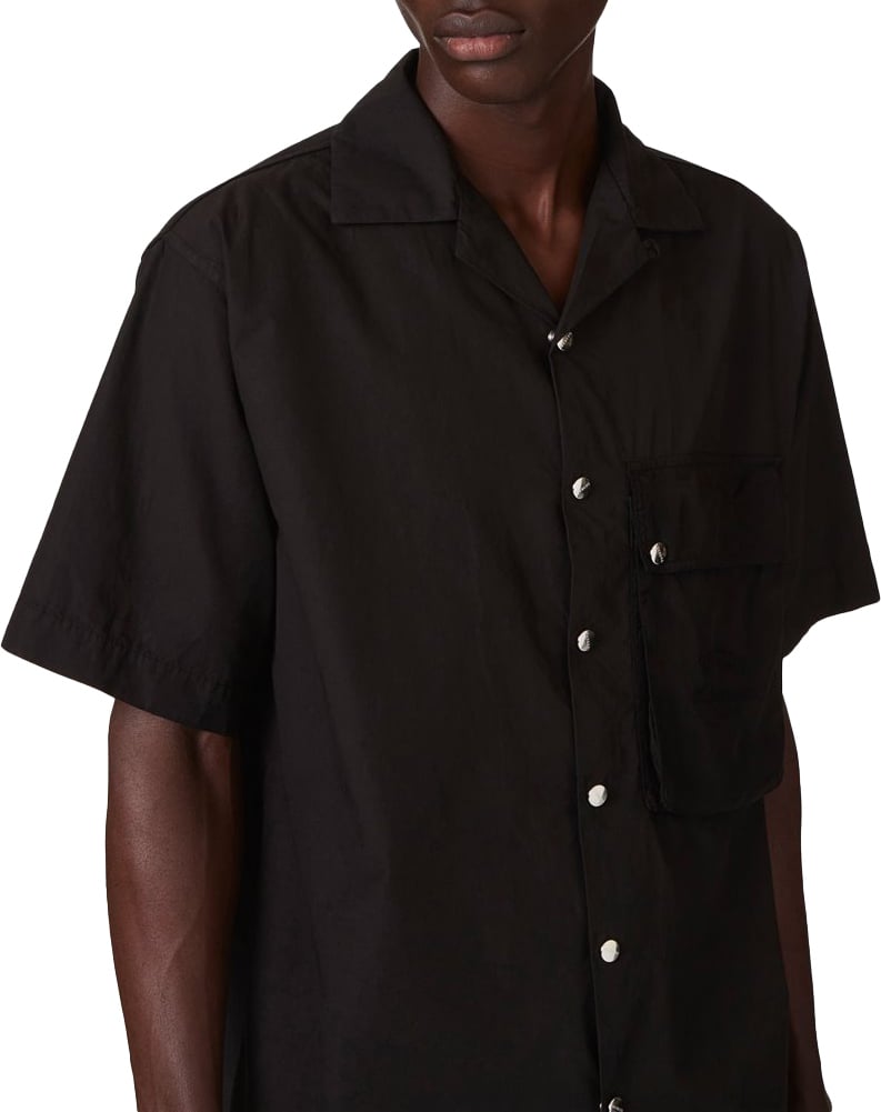 Iceberg Shirt with institutional logo Zwart