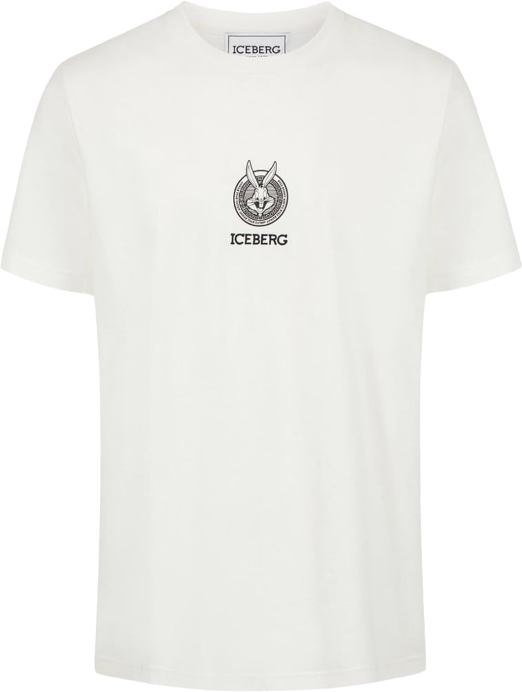 Iceberg 5D Bugs Bunny T-Shirt Heren Wit Wit