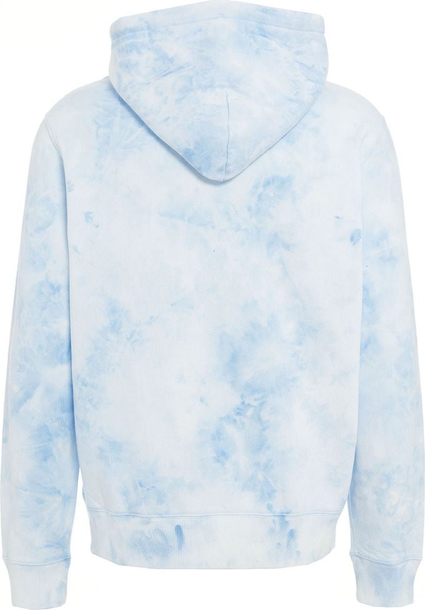 Ralph Lauren Tie-dye hoodie with logo Blauw