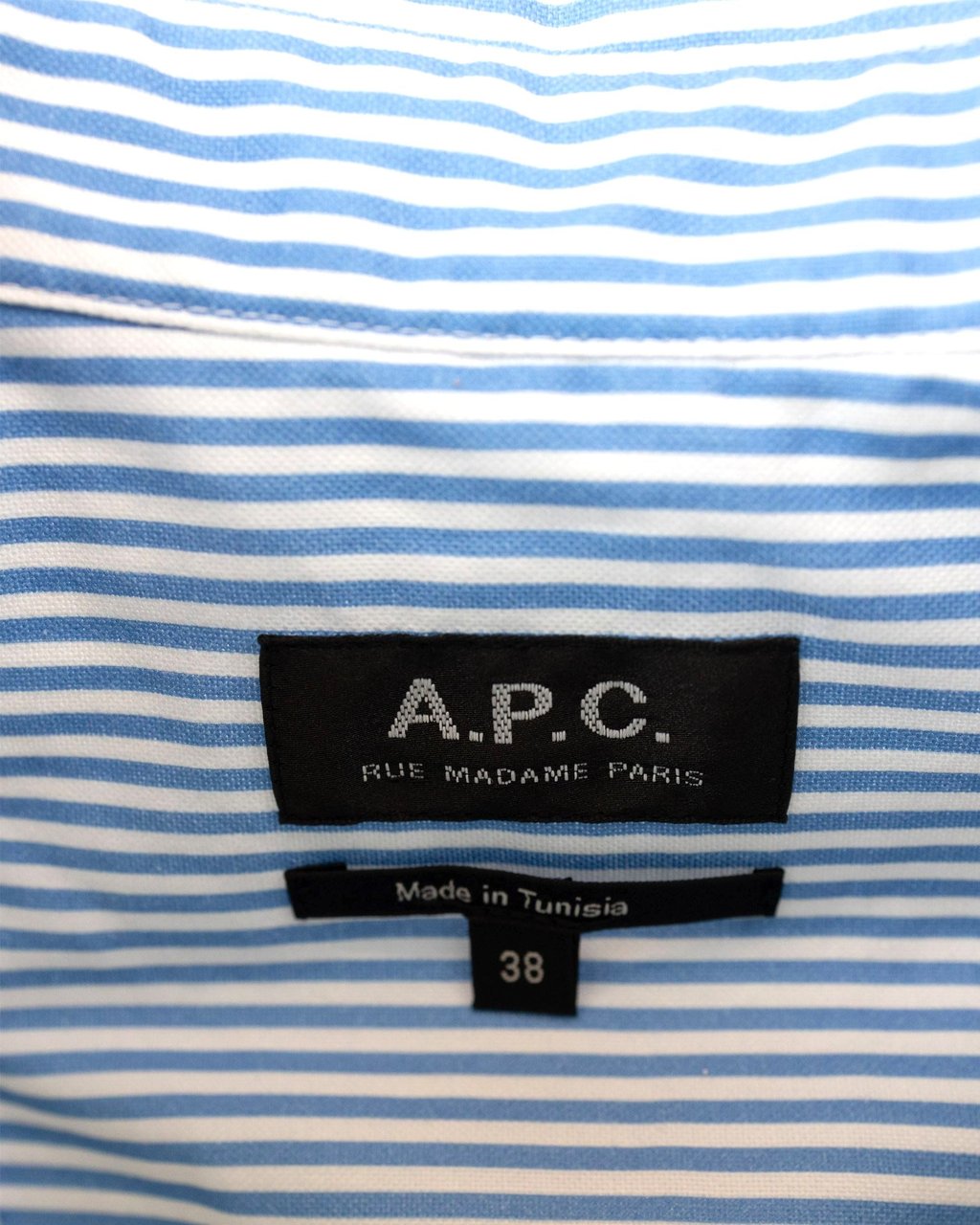A.P.C. Shirts Blue Blauw