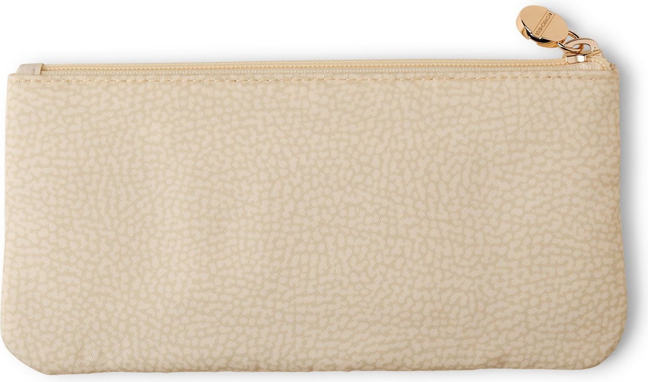 Borbonese CLASSICA FLAT POUCH Geel