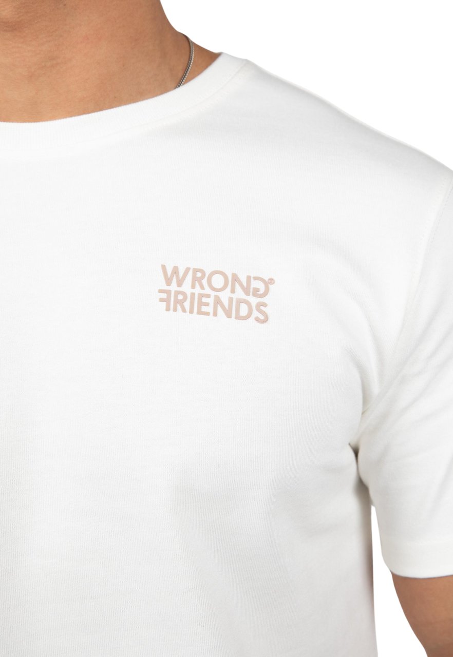 Wrong Friends SAFI T-SHIRT - COCONUT WHITE Wit