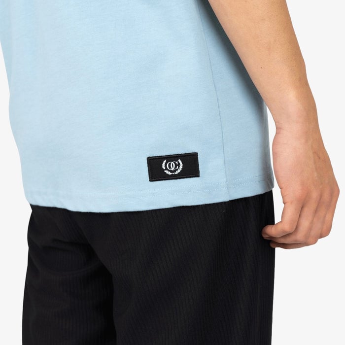 Quotrell Sarasota Tee | Light Blue/blue Blauw