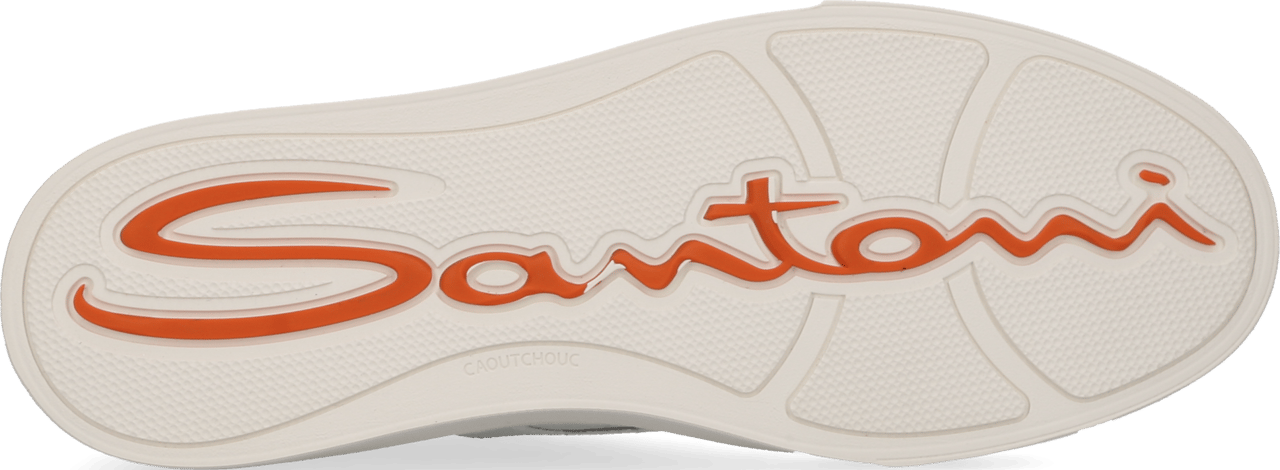 Santoni Low-top Sneakers Calfskin Goofy Wit