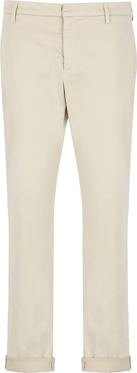 Dondup Trousers Ivory Ivory Neutraal