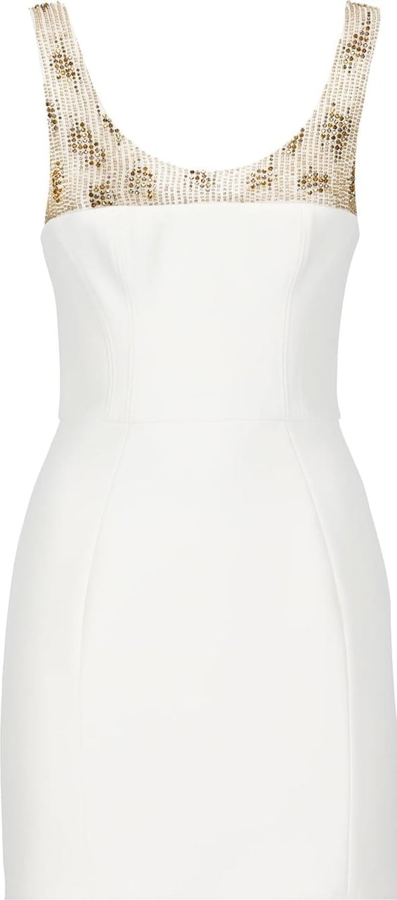 Elisabetta Franchi Dresses White Neutraal