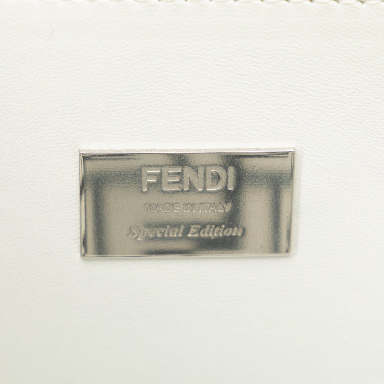 Fendi Limited Edition Zucca Clear Peekaboo Wit