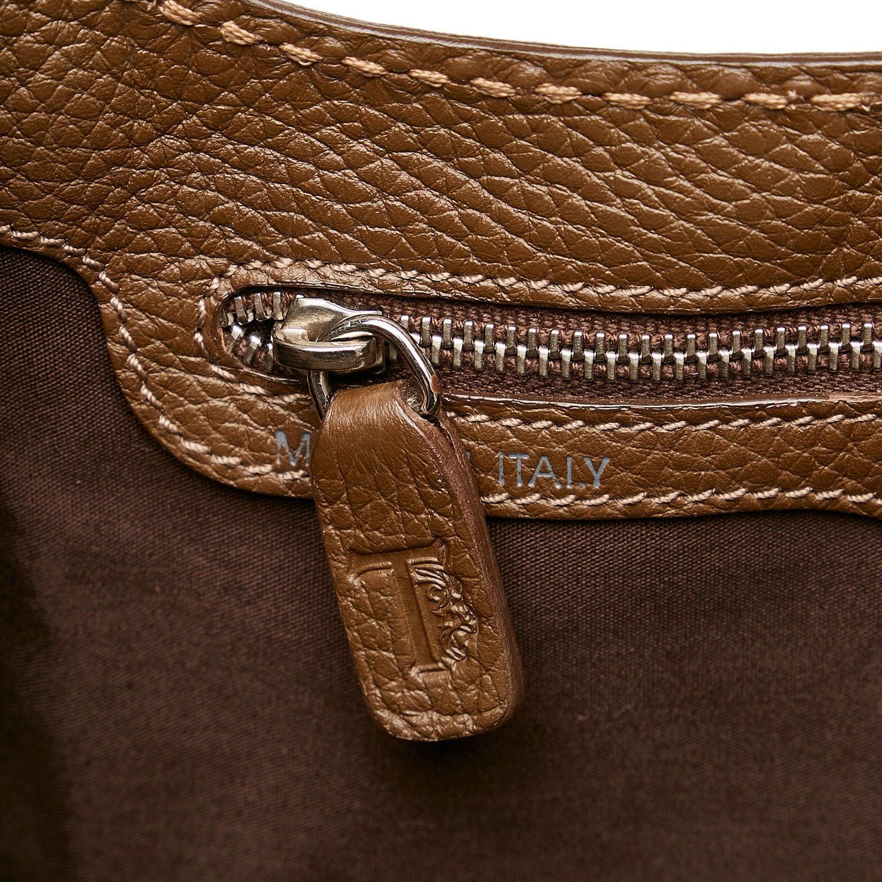 Tod's Leather Shoulder Bag Bruin