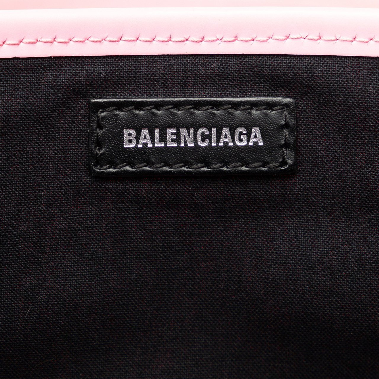 Balenciaga Navy Cabas XS Roze