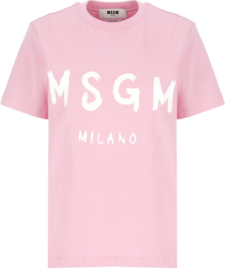 MSGM t-shirt pink Roze