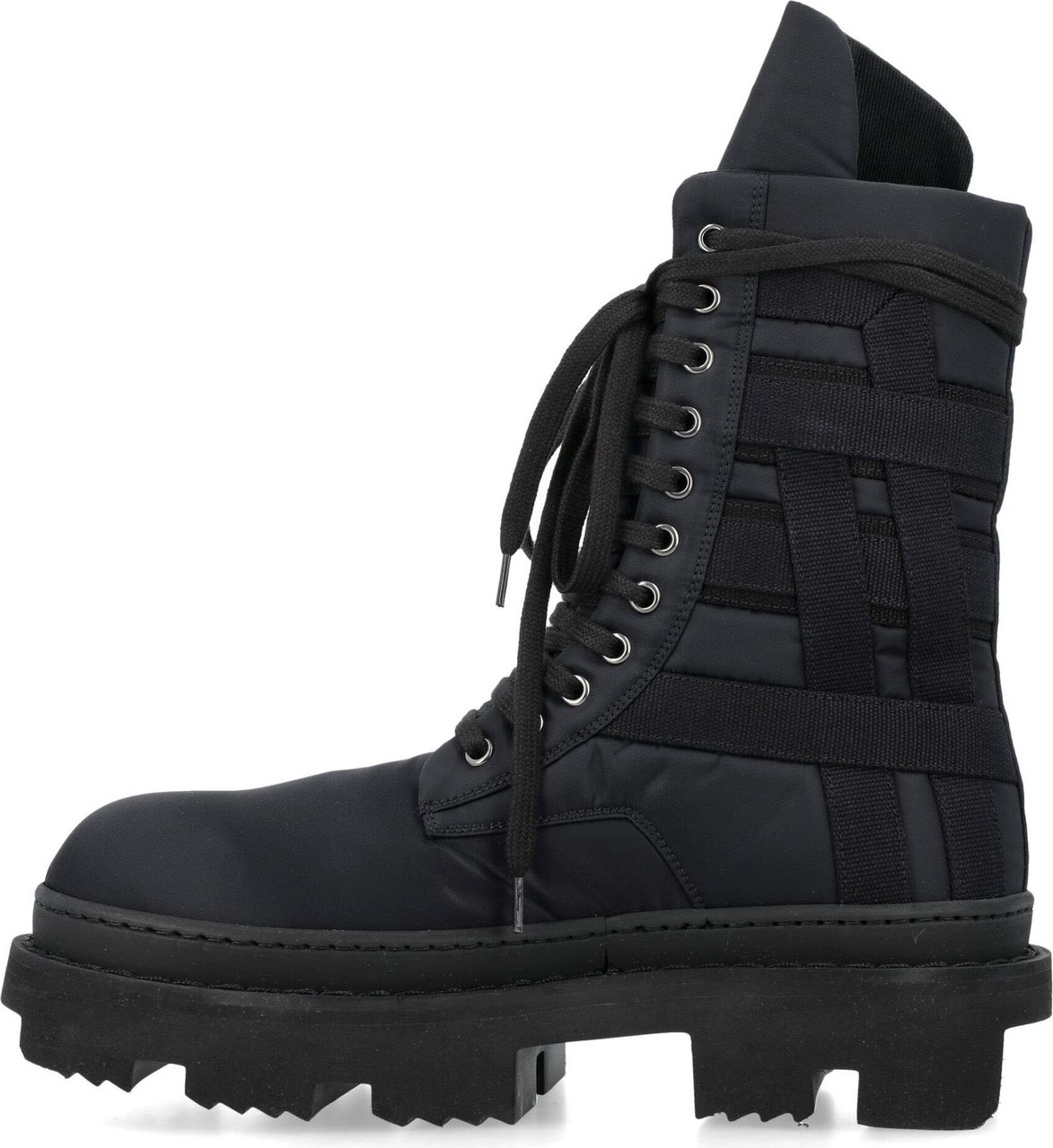 Rick Owens DRKSHDW ARMY MEGATOOTH ANKLE BOOT Zwart