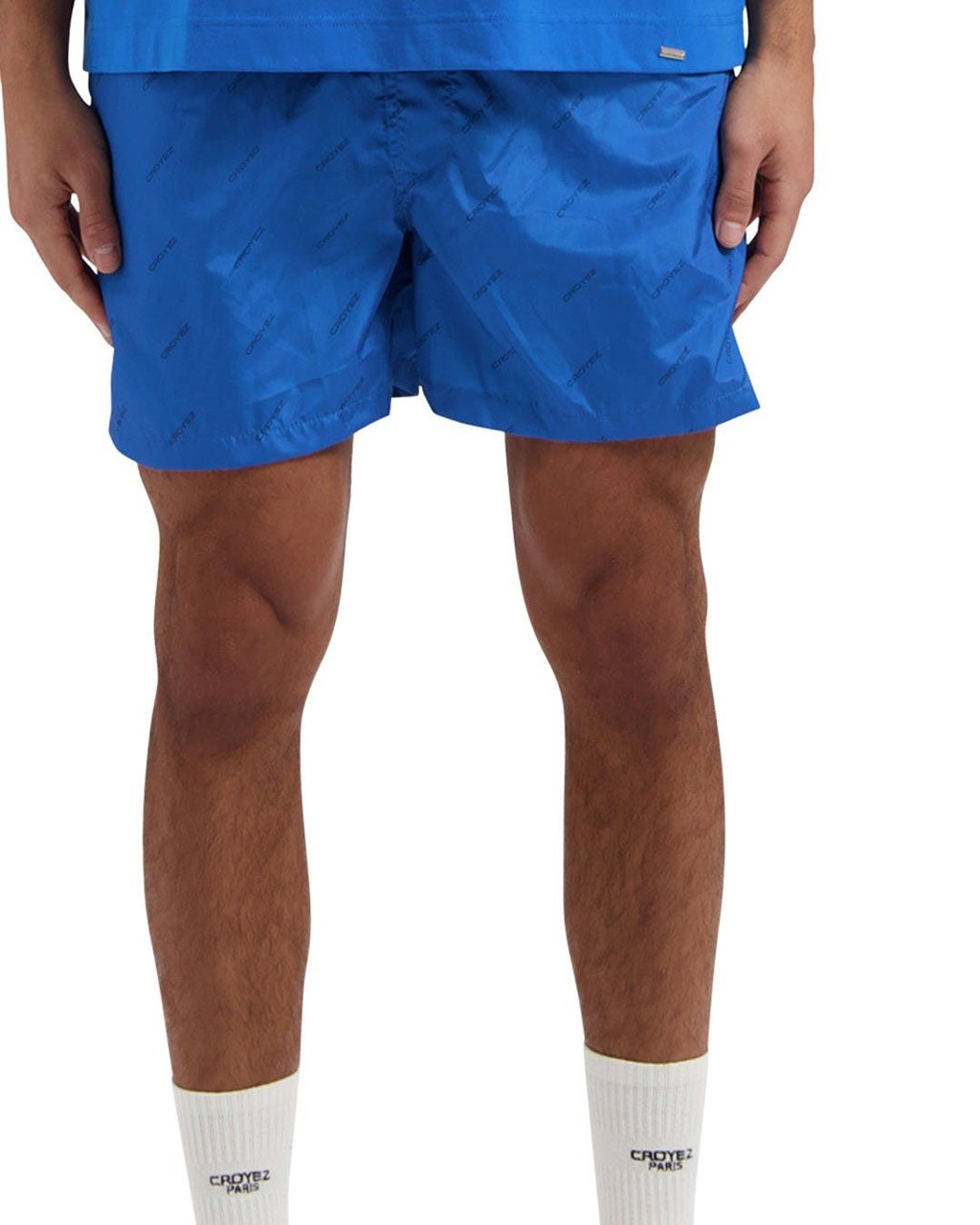 Croyez croyez allover swim shorts - royal blue Blauw