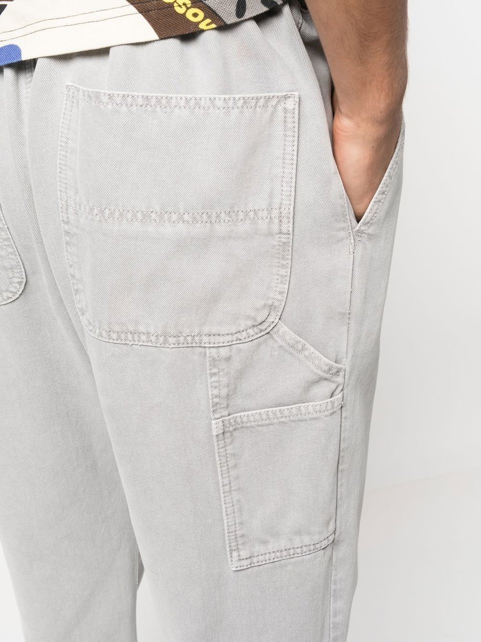 Moschino Trousers Grey Gray Grijs