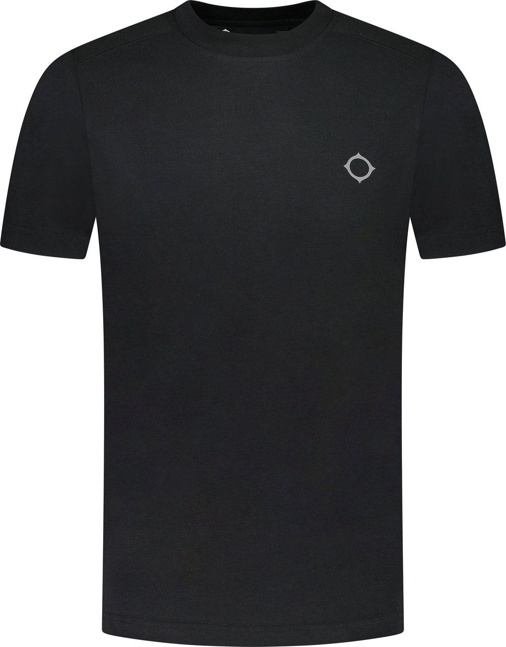 Ma.Strum Logo t-shirts zwart Zwart