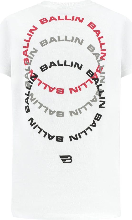 Ballin Amsterdam Ballin Kids Circle Logo's T-shirt Wit