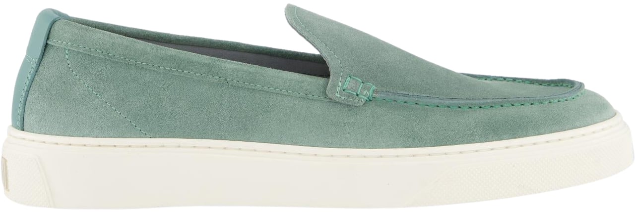 Woolrich Heren Boat Slip On Loafer Groen Groen