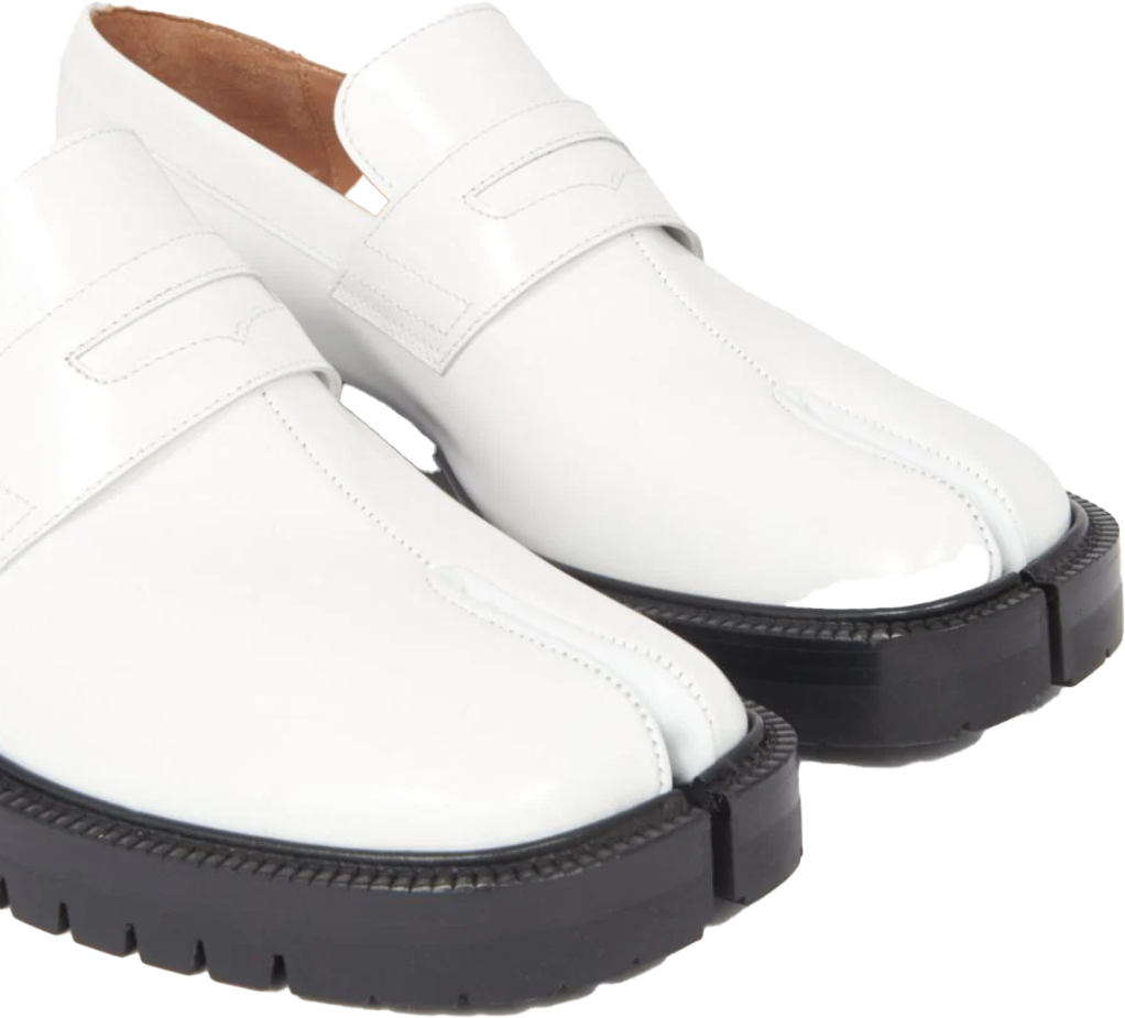 Maison Margiela Tabi County Loafer White Wit