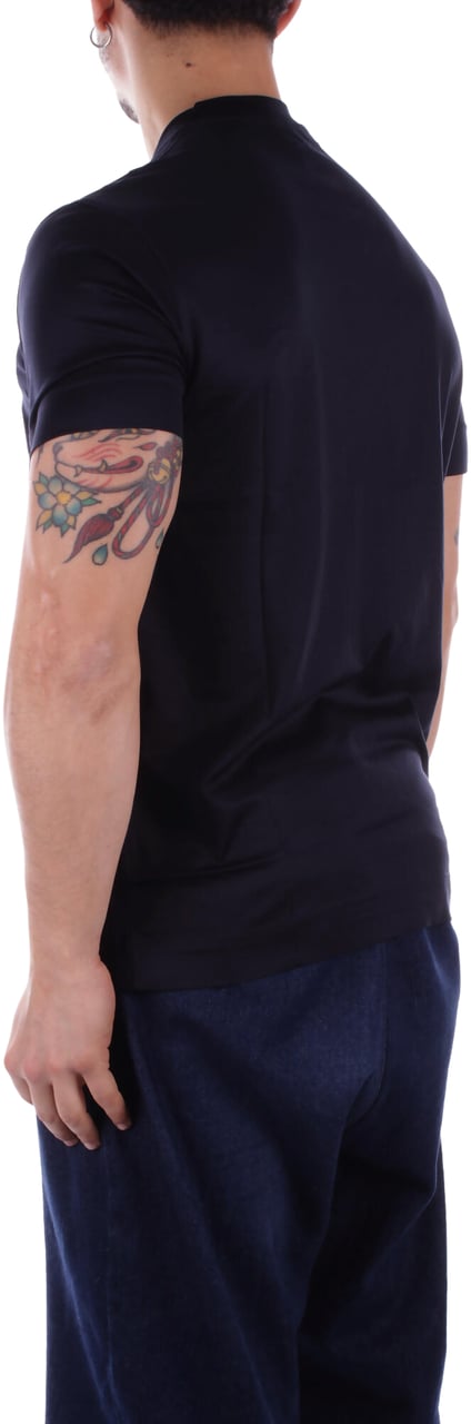 Emporio Armani T-Shirts And Polos Blue Blauw