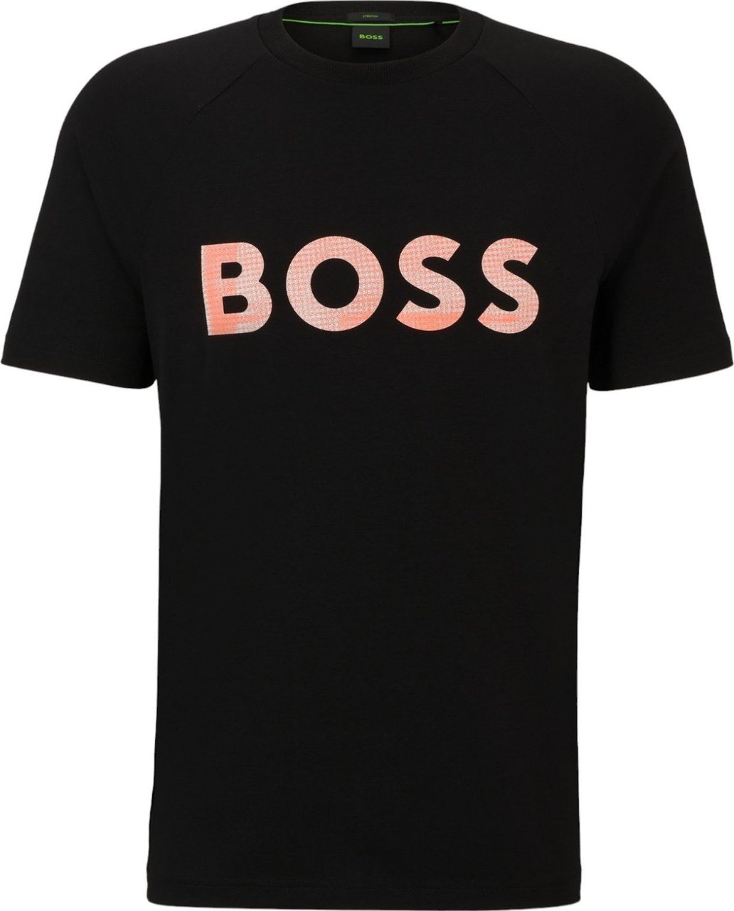Hugo Boss Boss Heren T-shirt Zwart 50512999/001 TEEBERO Zwart
