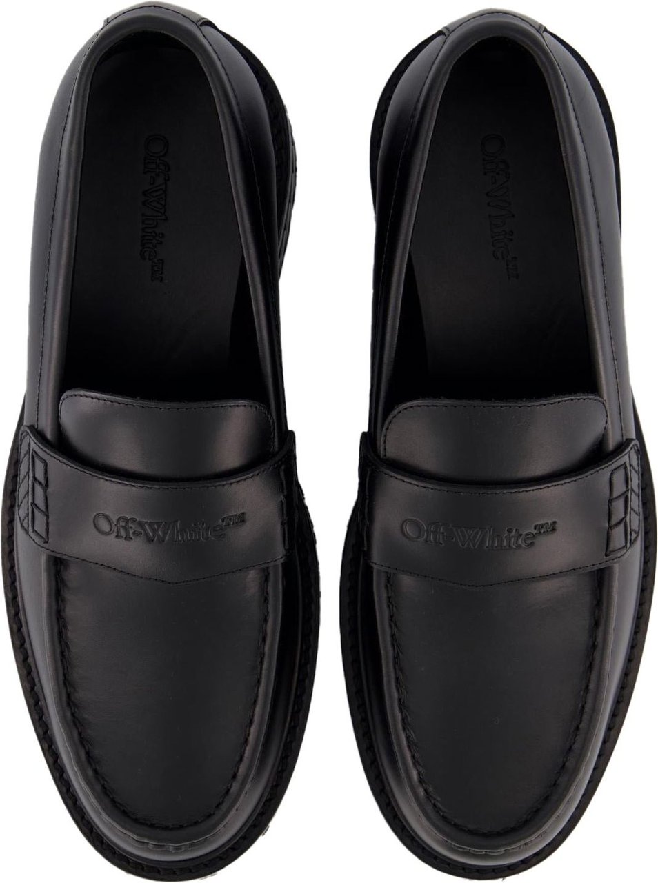OFF-WHITE Off White Flat Shoes Black Zwart