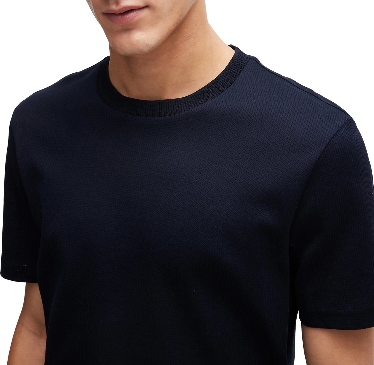 Boss Boss T-shirts And Polos Blue Blauw