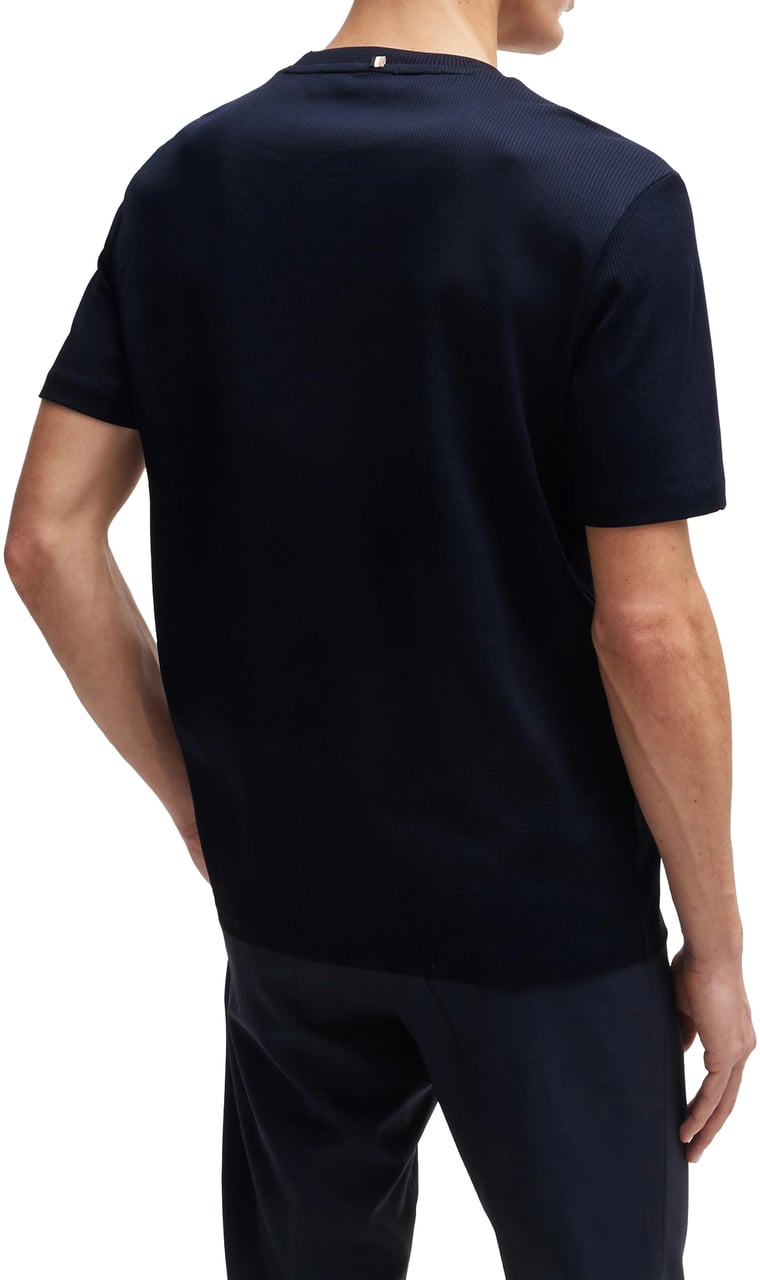 Hugo Boss Boss T-shirts And Polos Blue Blauw