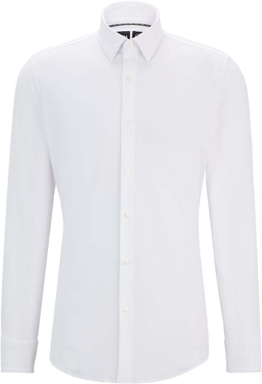 Hugo Boss Boss Shirts White Wit