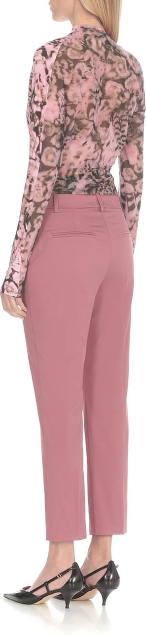 Pinko Trousers Pink Neutraal