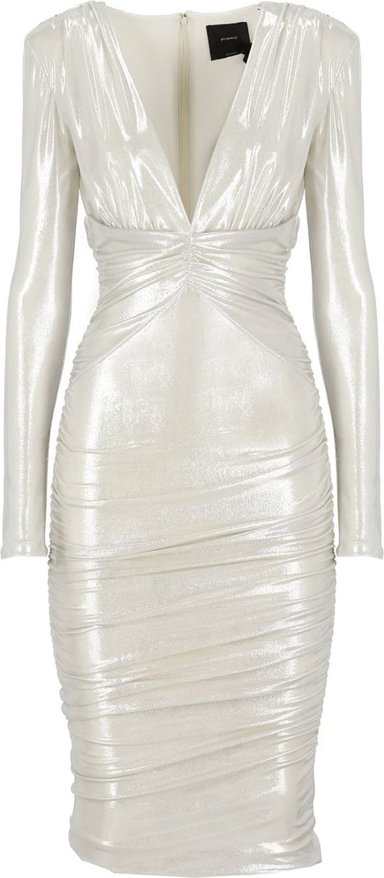 Pinko Dresses Silver Neutraal