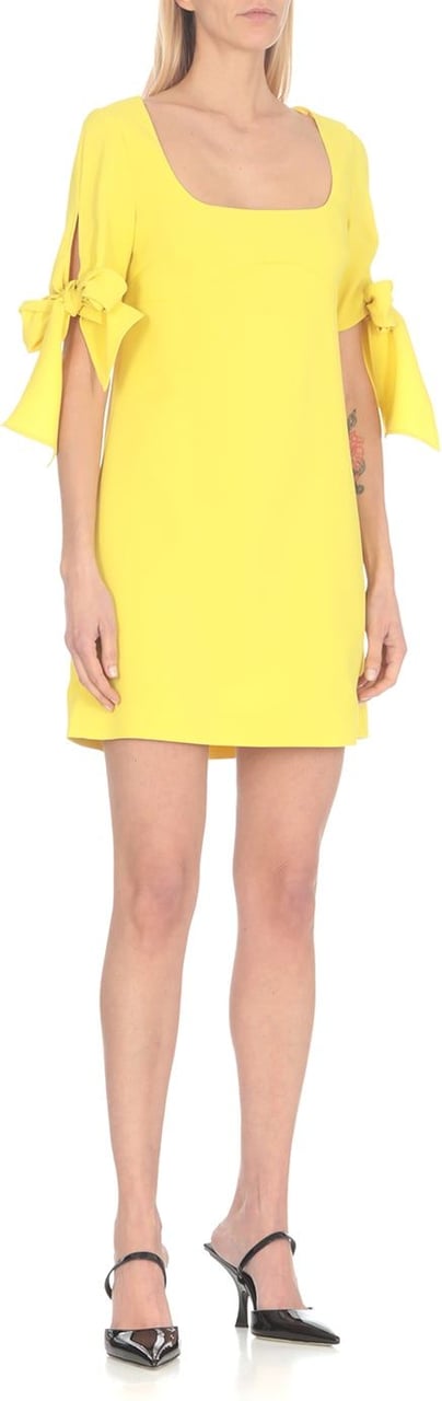 Pinko Dresses Yellow Neutraal