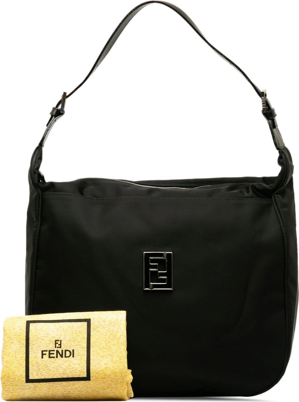 Fendi FF Shoulder Bag Zwart