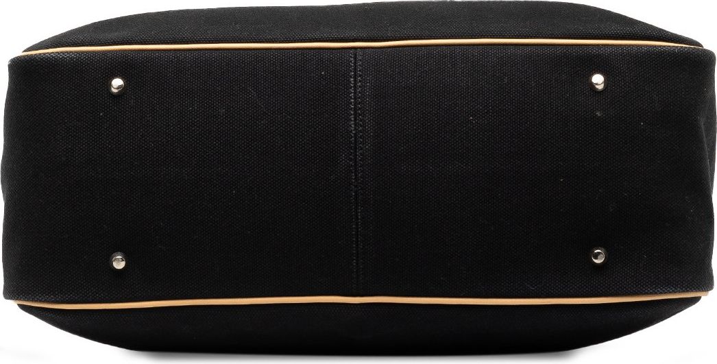 Burberry Canvas Shoulder Bag Zwart