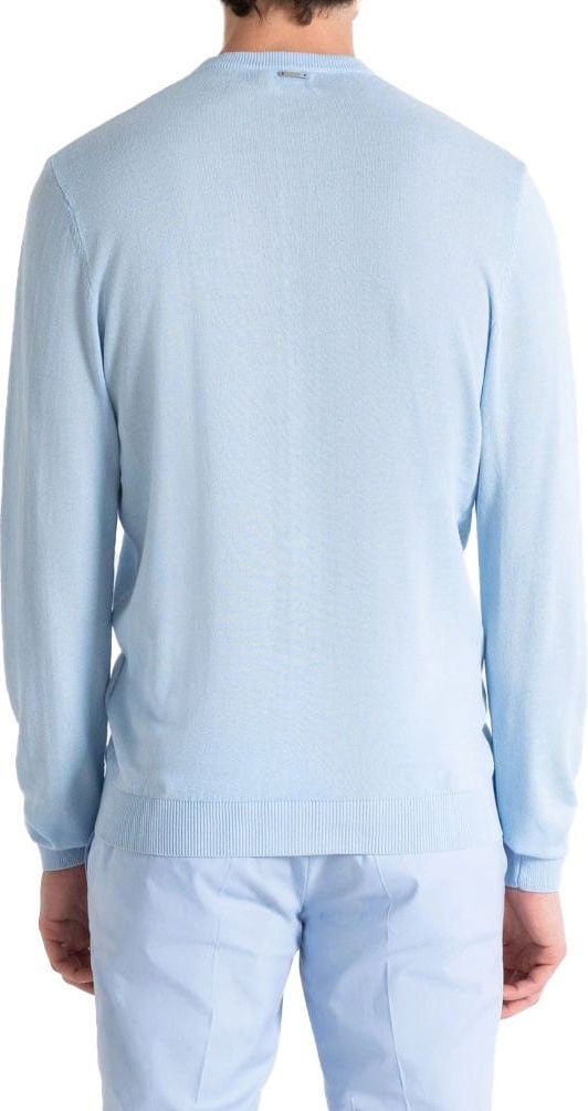 Antony Morato Antony Morato Slim-Fit Sweater Sky Blue Blauw