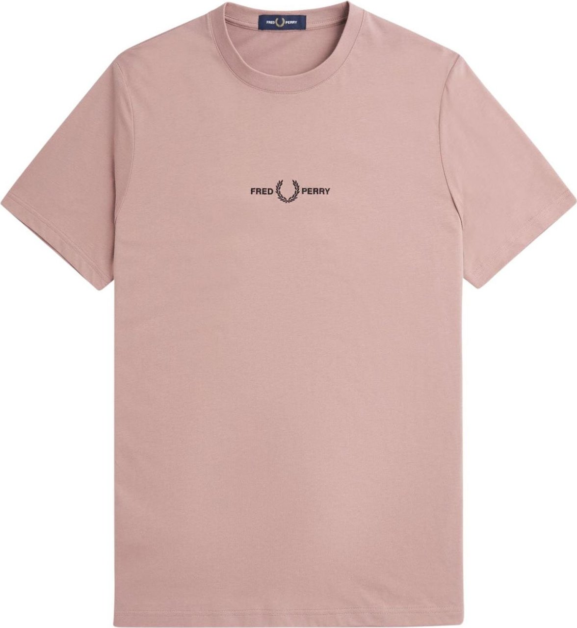 Fred Perry T-shirt Uomo ricamo frontale Roze