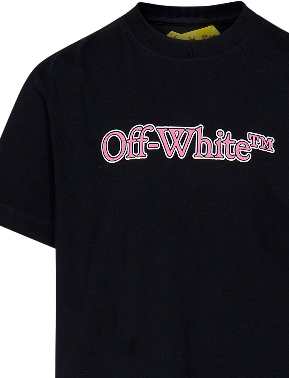 OFF-WHITE Off-White T-shirts and Polos Black Zwart