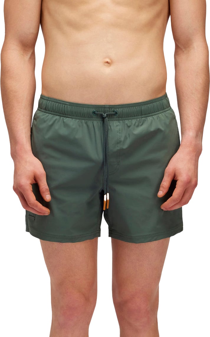 Sundek 14 inch korte swimshort Groen