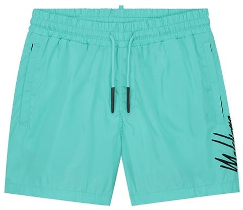 Malelions Malelions Men Split Swim Shorts Blauw