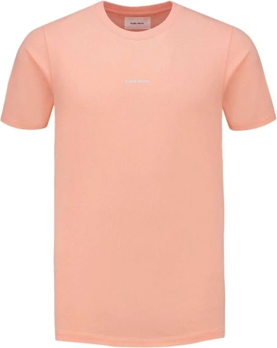 Pure Path T-shirt Coral Oranje