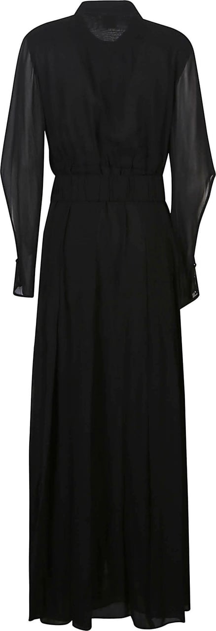Pinko Narcisi Dress Black Zwart
