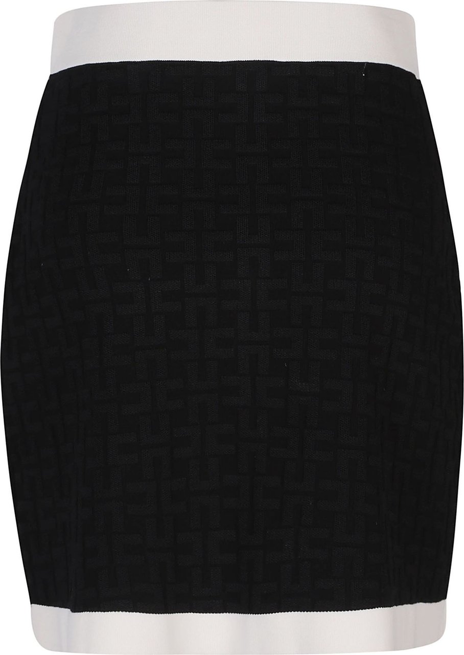 Elisabetta Franchi Mini Skirt Black Zwart