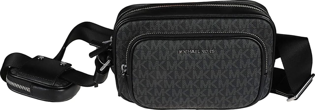 Michael Kors Hudson Camera Bag Black Zwart