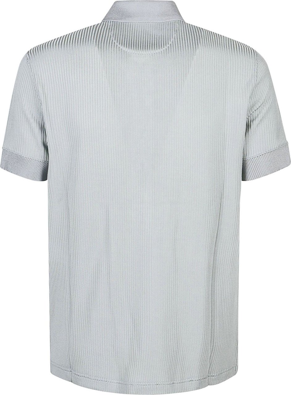 Tom Ford Short Sleeve Polo Shirt Grey Grijs