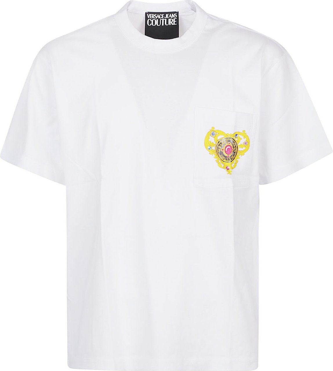 Versace Jeans Couture Small Heart Couture T-shirt White Wit