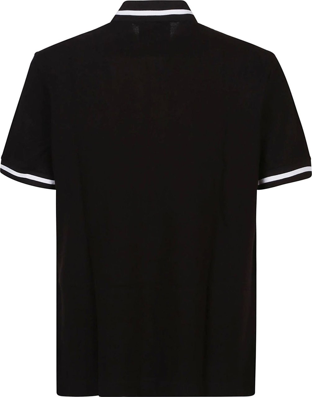 Versace Jeans Couture Short Sleeve Polo Shirt Black Zwart