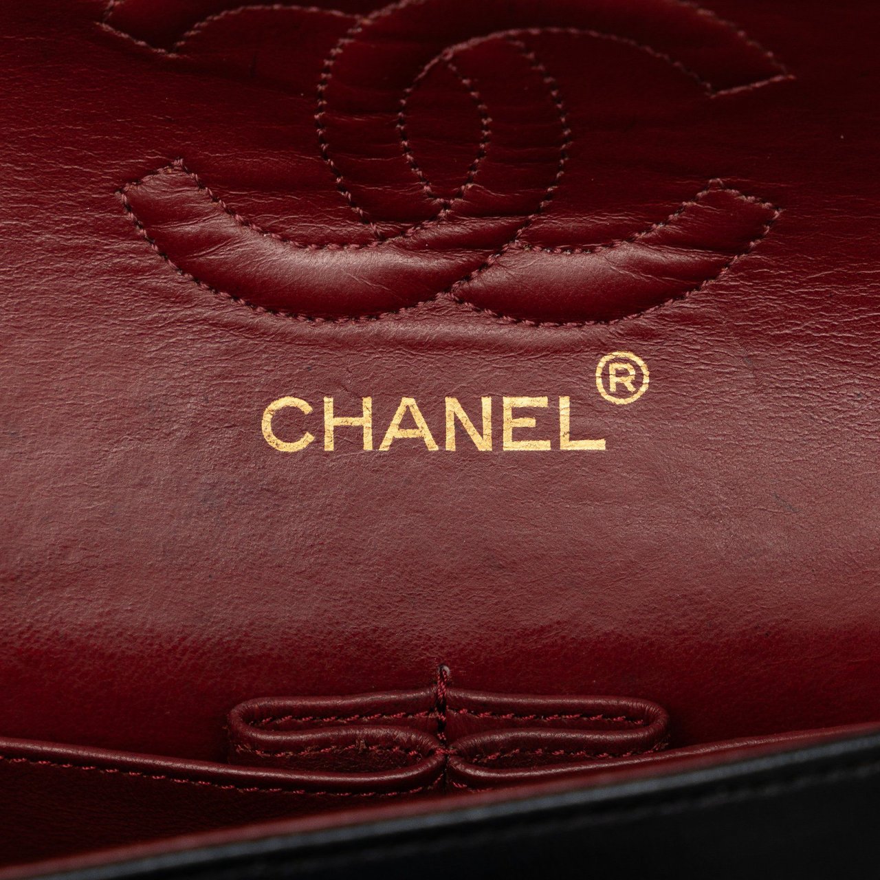 Chanel Small Classic Lambskin Double Flap Zwart